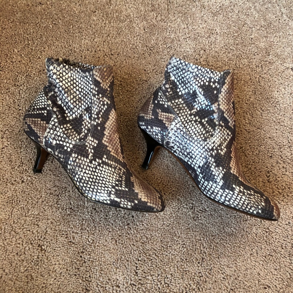 Donald J. Pliner Python Stretch Sock Booties - image 6
